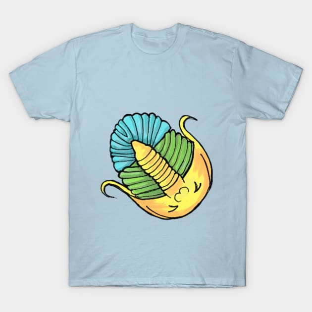 Golden Kwaiilobite T-Shirt by toylibrarian